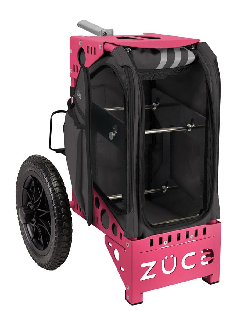 Disc Golf Cart Gunmetal - pink