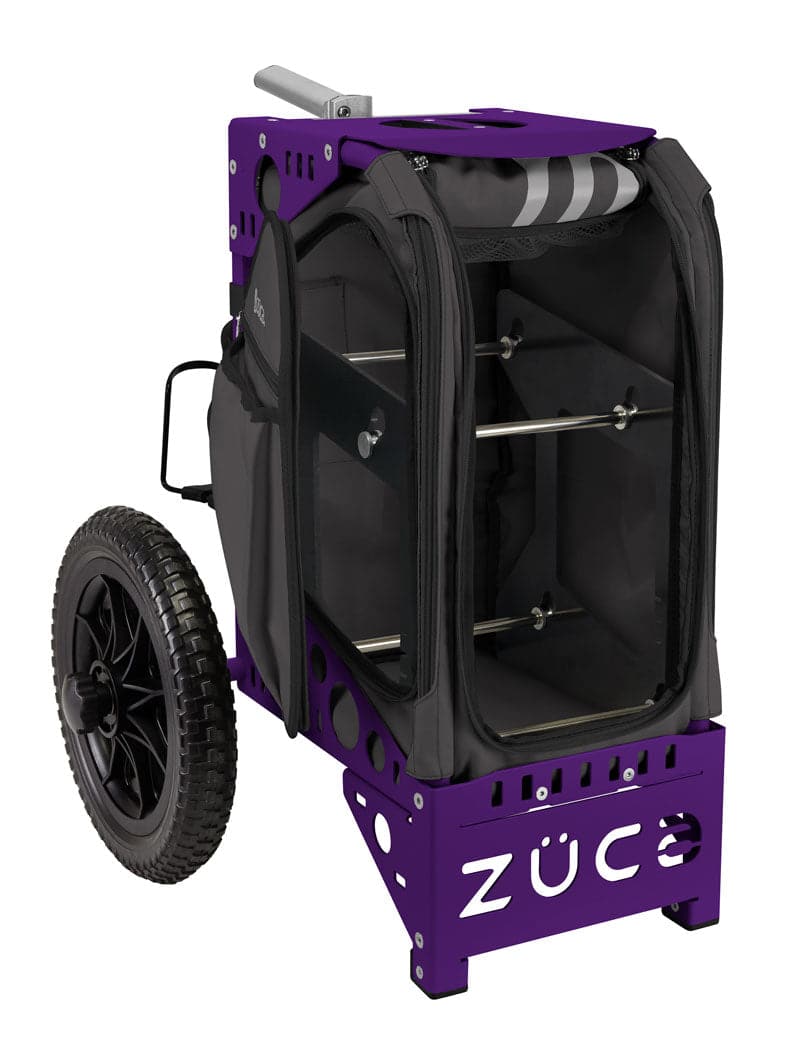 Disc Golf Cart Gunmetal - purple