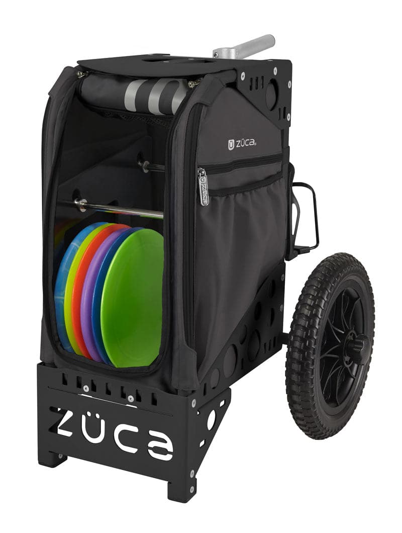 Disc Golf Cart Gunmetal - black