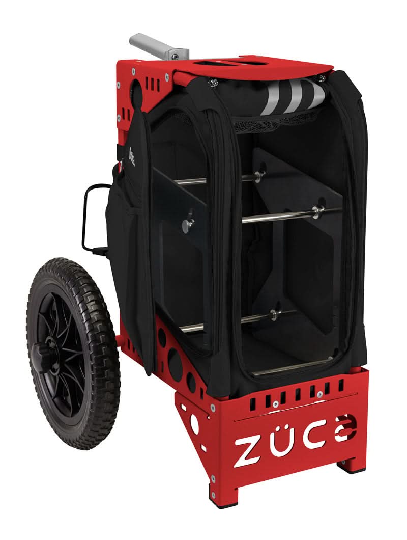 Disc Golf Cart Onyx - red