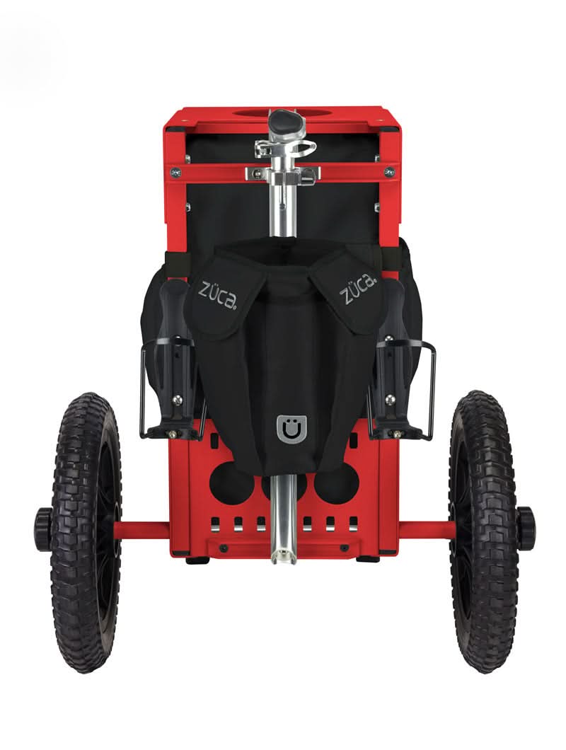 Disc Golf Cart Onyx - red