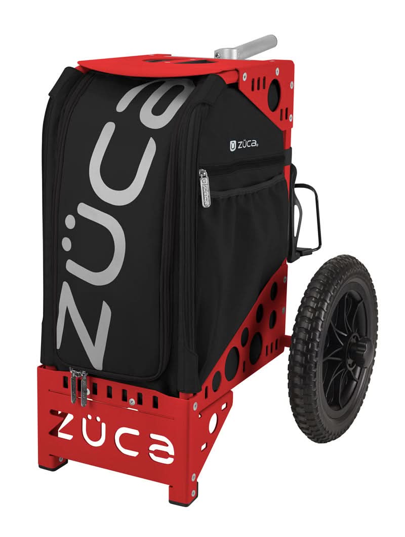 Disc Golf Cart Onyx - red