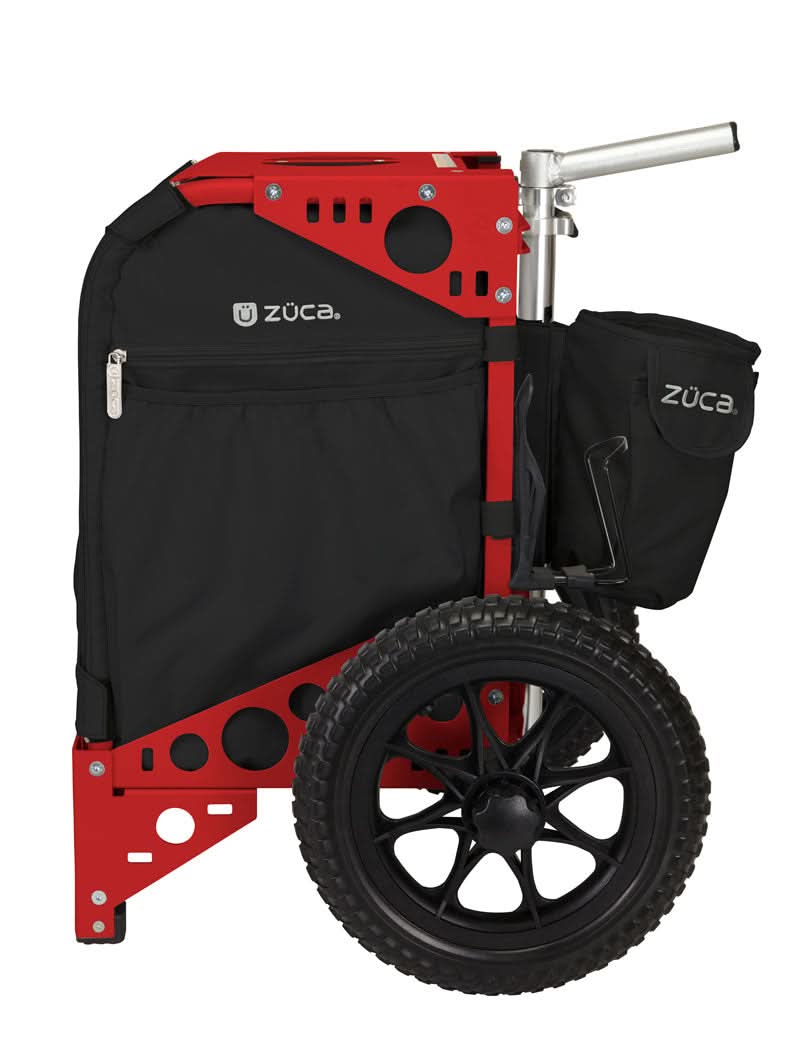 Disc Golf Cart Onyx - red