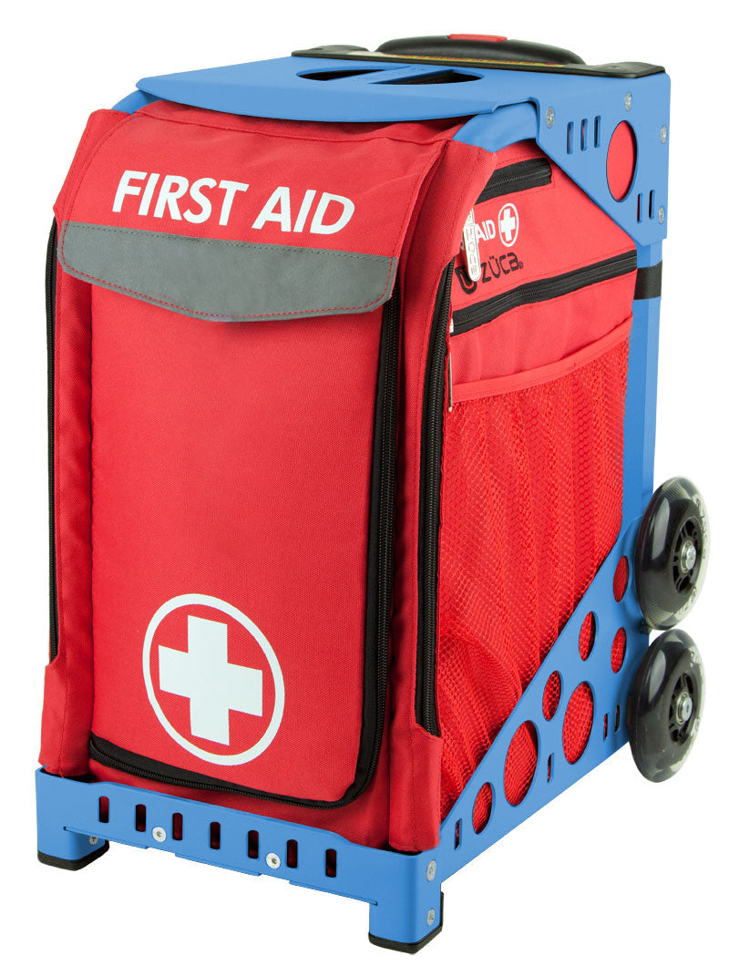 First Aid Sport - Blue_frame_flashing_wheels