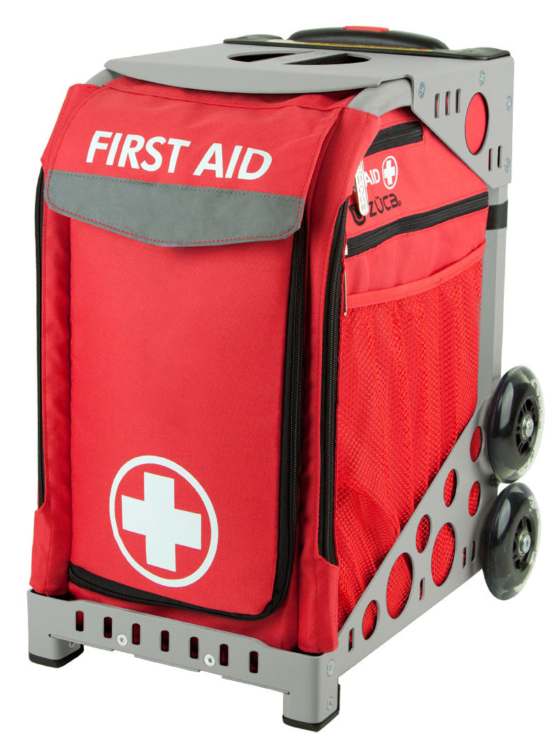 First Aid Sport - Gray_frame_flashing_wheels