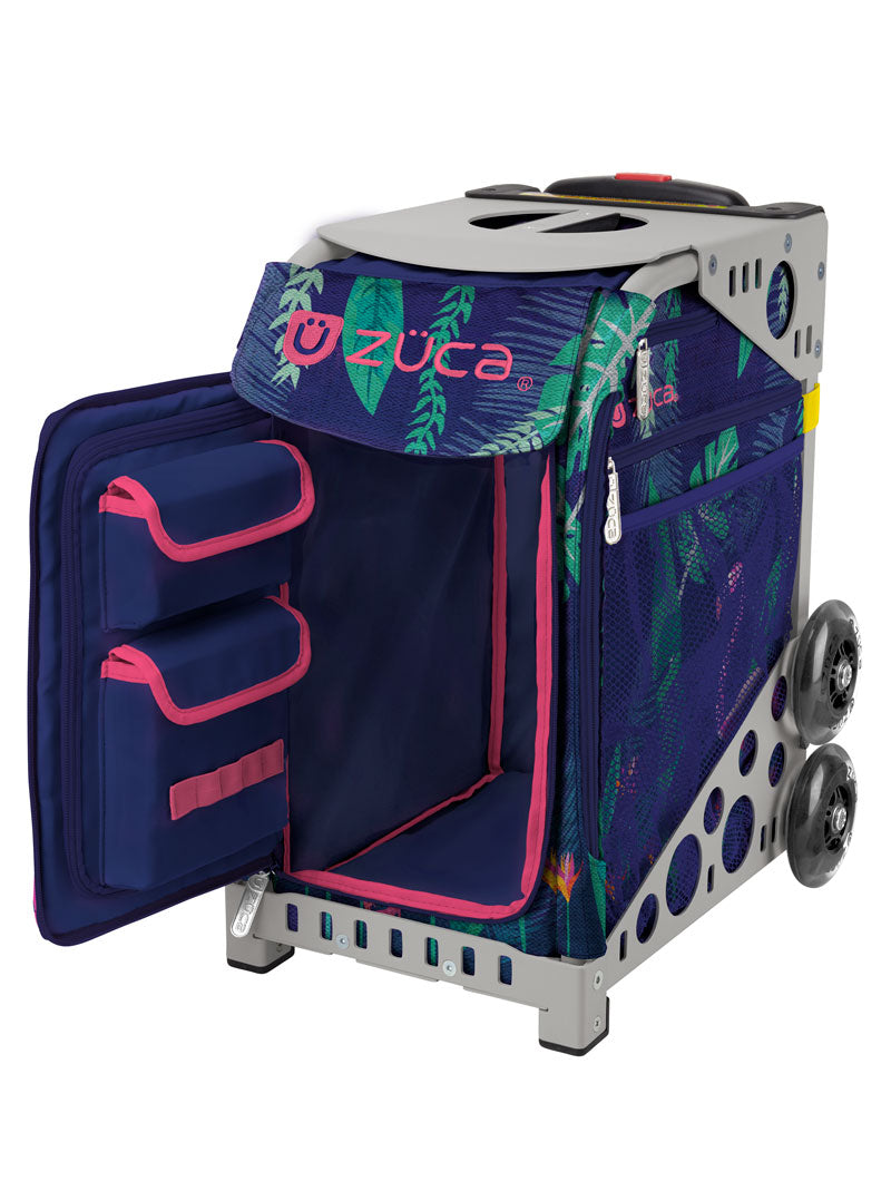 Flamingo Sport + Lunchbox - Gray_frame_flashing_wheels