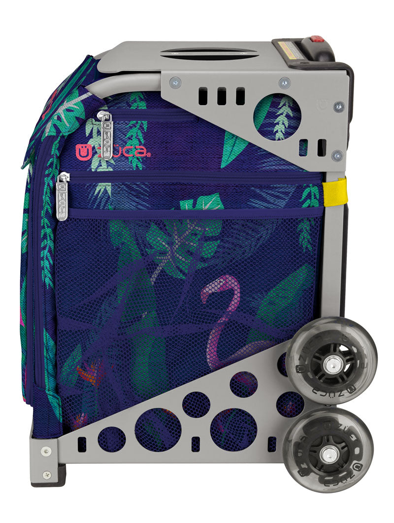 Flamingo Sport + Lunchbox - Gray_frame_flashing_wheels