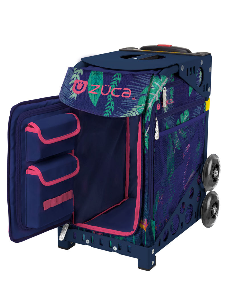 Flamingo Sport + Lunchbox - Navy_frame_flashing_wheels