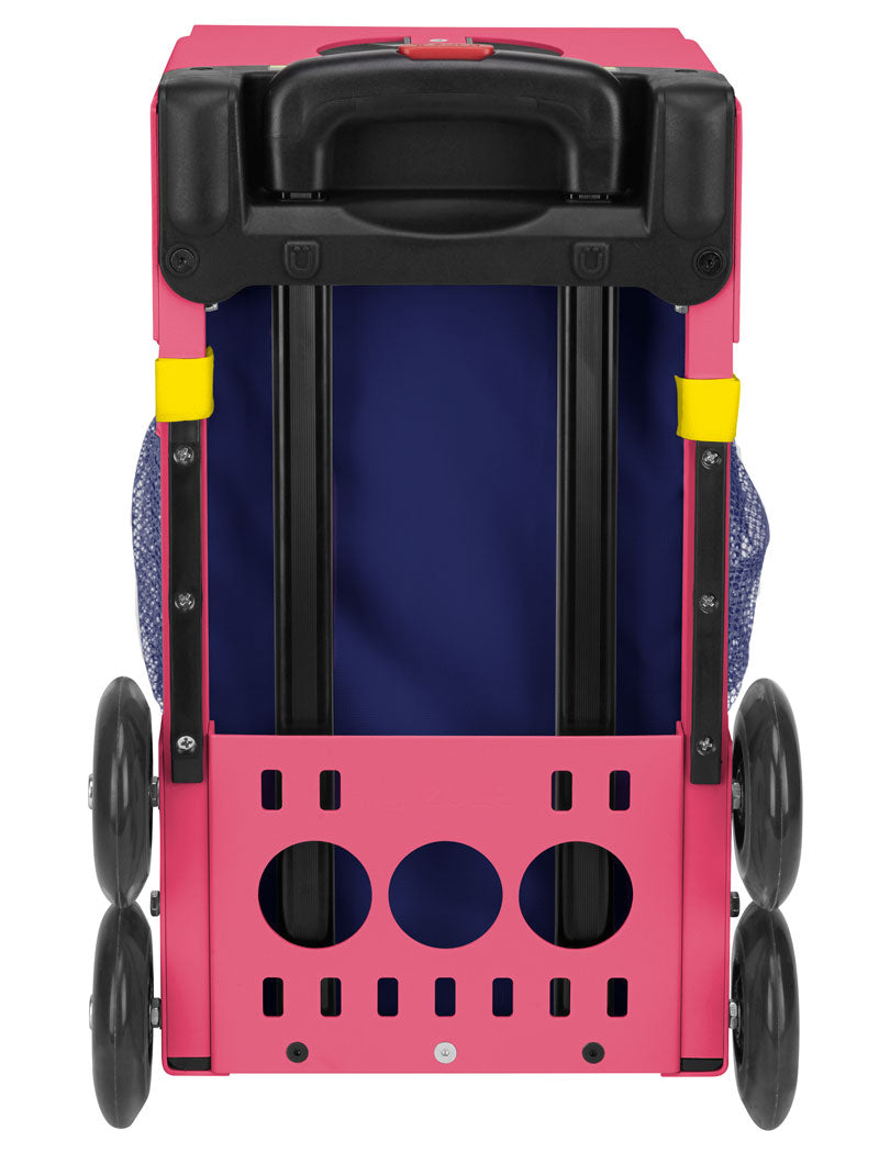 Flamingo Sport + Lunchbox - Pink_frame_flashing_wheels