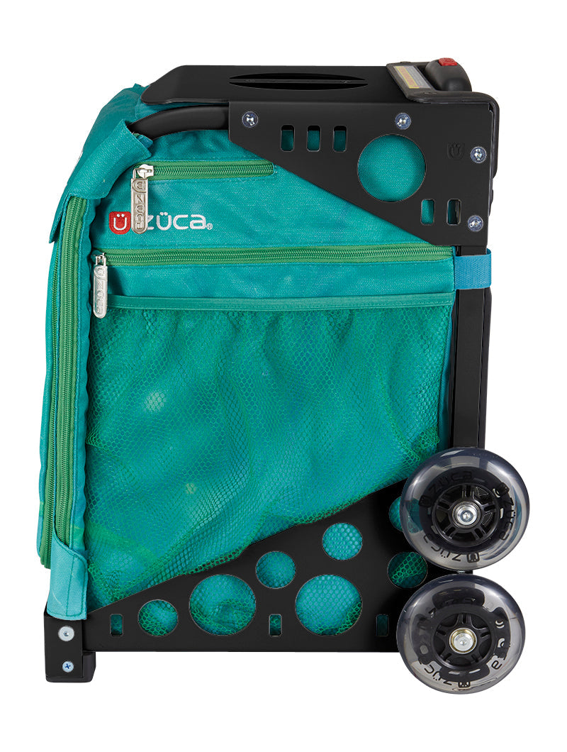 Froggy Friend Sport + Lunchbox - Black_frame_flashing_wheels