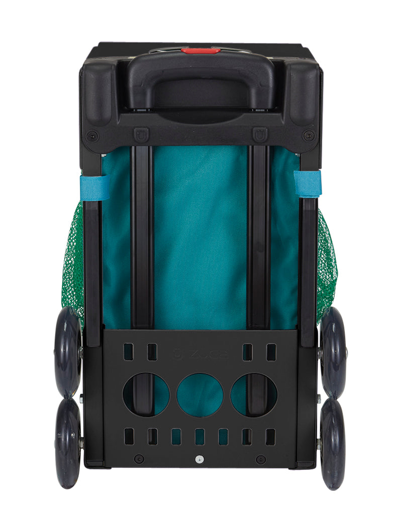 Froggy Friend Sport + Lunchbox - Black_frame_flashing_wheels