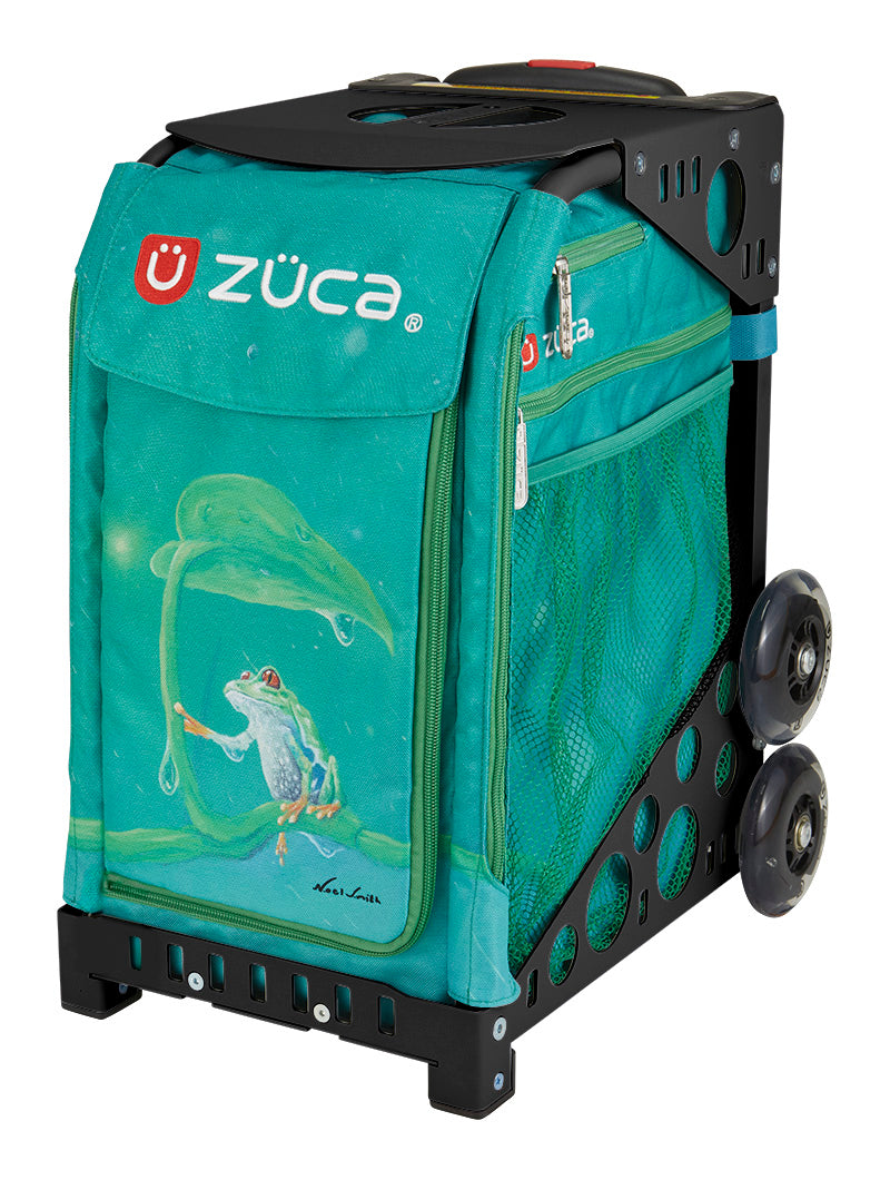 Froggy Friend Sport + Lunchbox - Black_frame_non-flashing_wheels