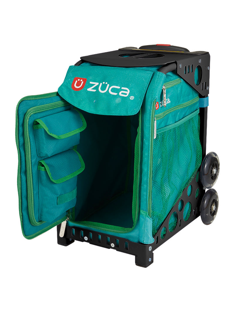 Froggy Friend Sport + Lunchbox - Black_frame_non-flashing_wheels