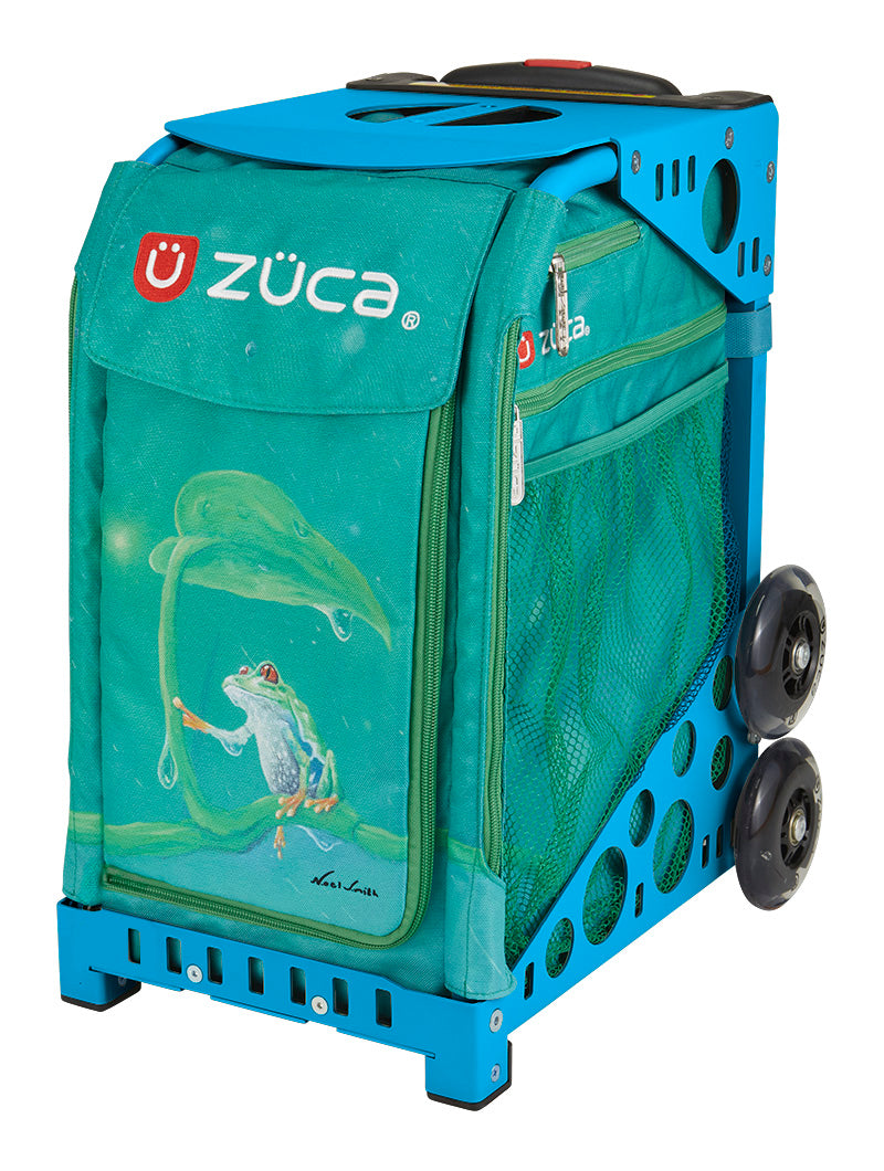 Froggy Friend Sport + Lunchbox - Blue_frame_flashing_wheels