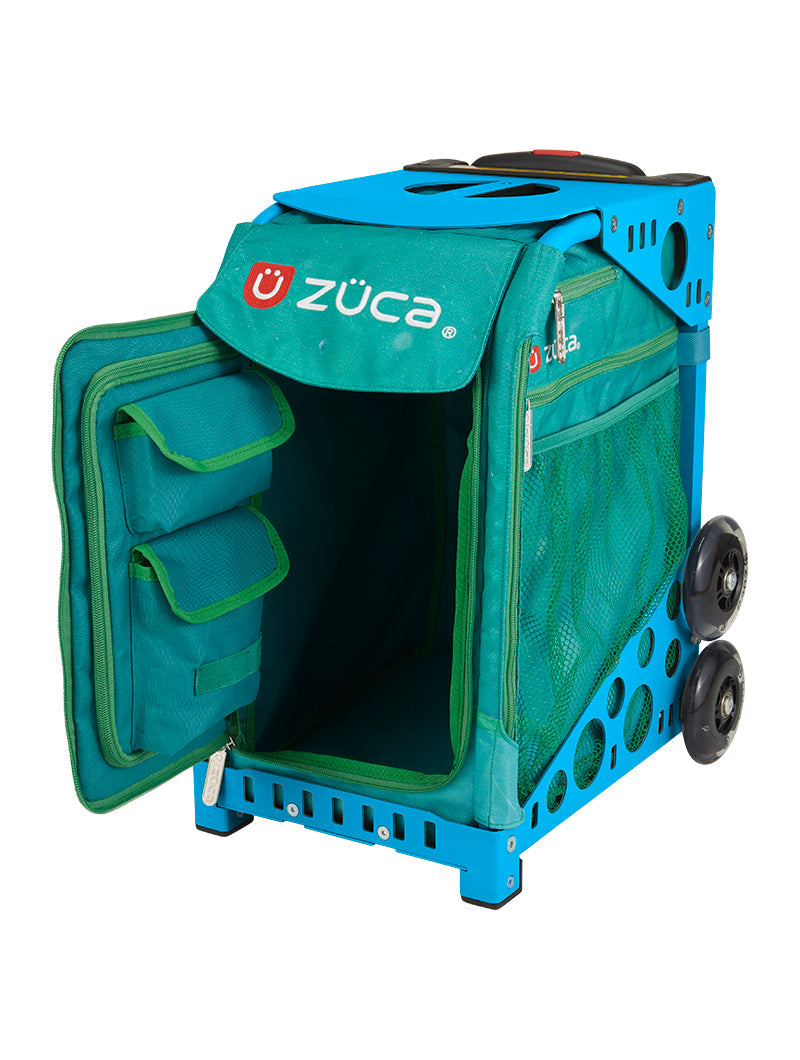 Froggy Friend Sport + Lunchbox - Blue_frame_flashing_wheels