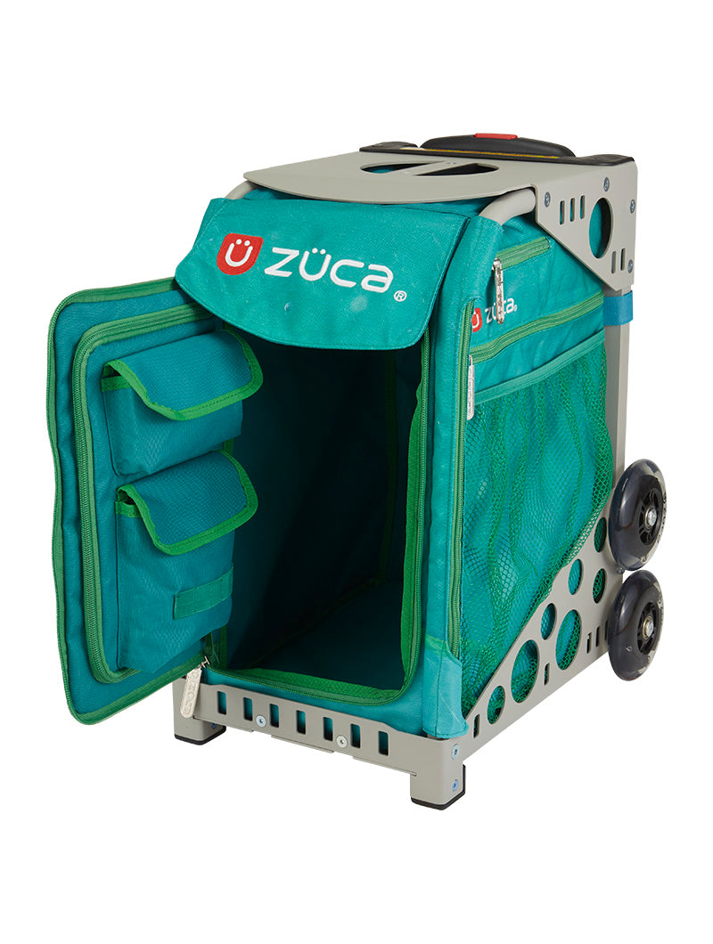 Froggy Friend Sport + Lunchbox - Gray_frame_flashing_wheels