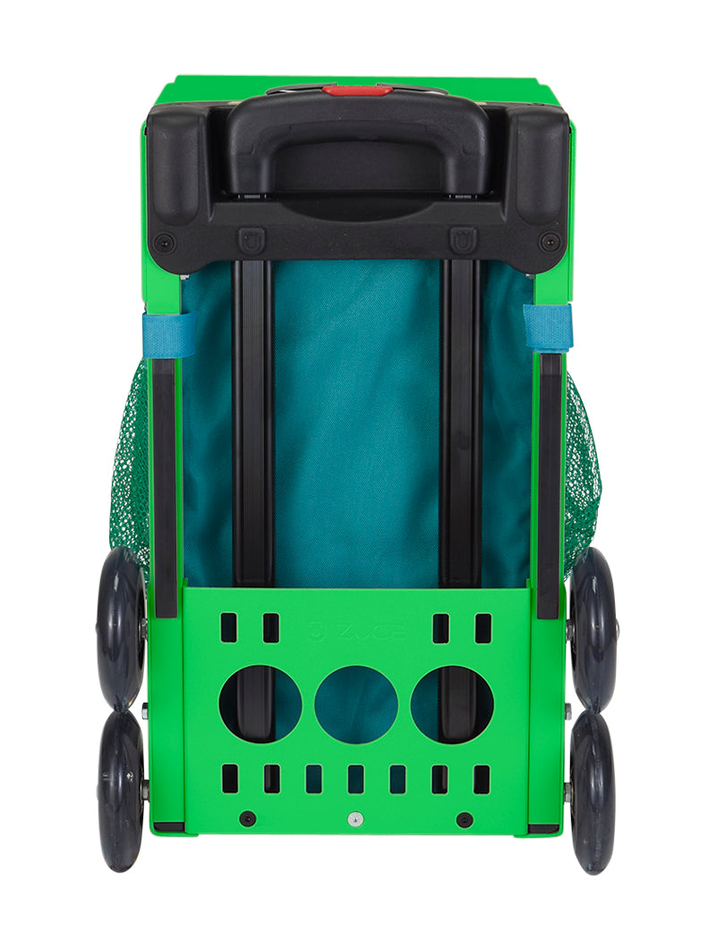 Froggy Friend Sport + Lunchbox - Green_frame_flashing_wheels