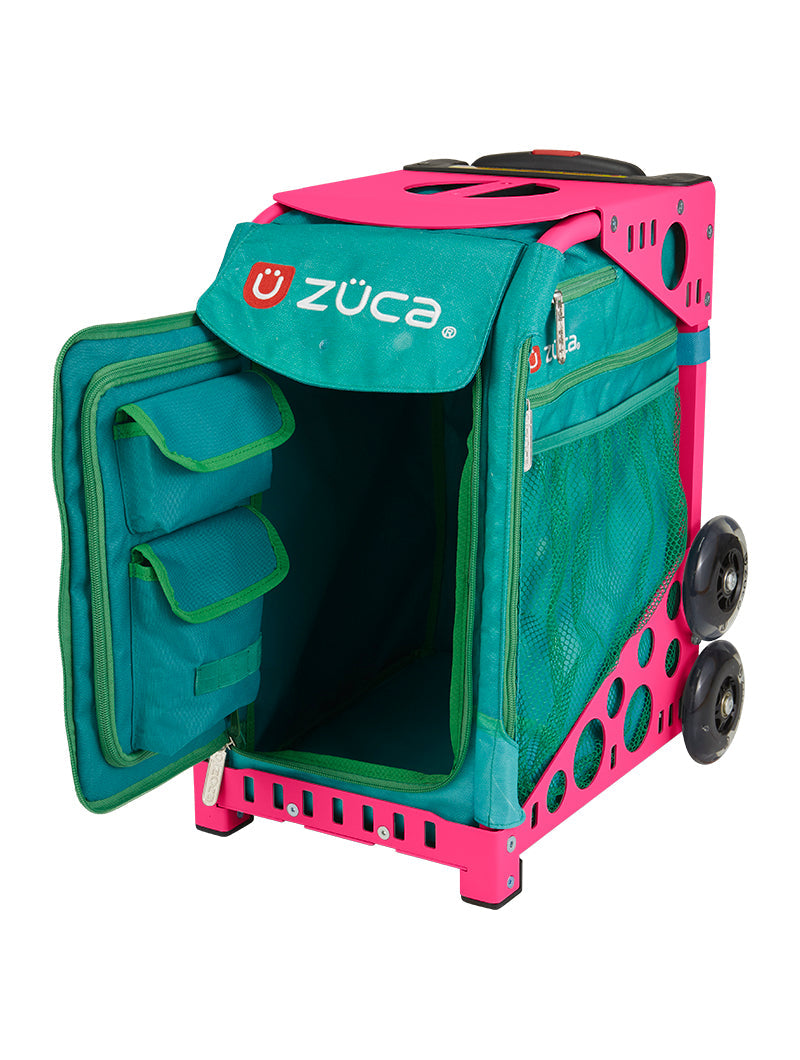 Froggy Friend Sport + Lunchbox - Pink_frame_flashing_wheels