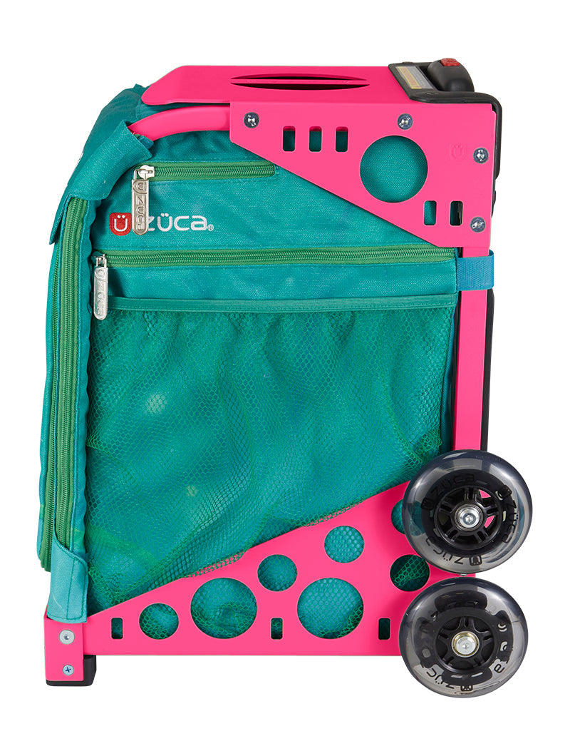 Froggy Friend Sport + Lunchbox - Pink_frame_flashing_wheels