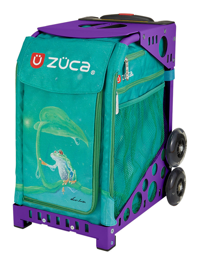Froggy Friend Sport + Lunchbox - Purple_frame_flashing_wheels