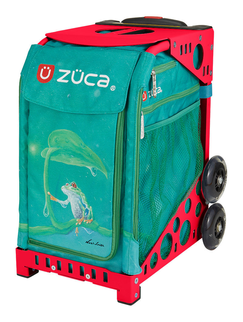 Froggy Friend Sport + Lunchbox - Red_frame_flashing_wheels