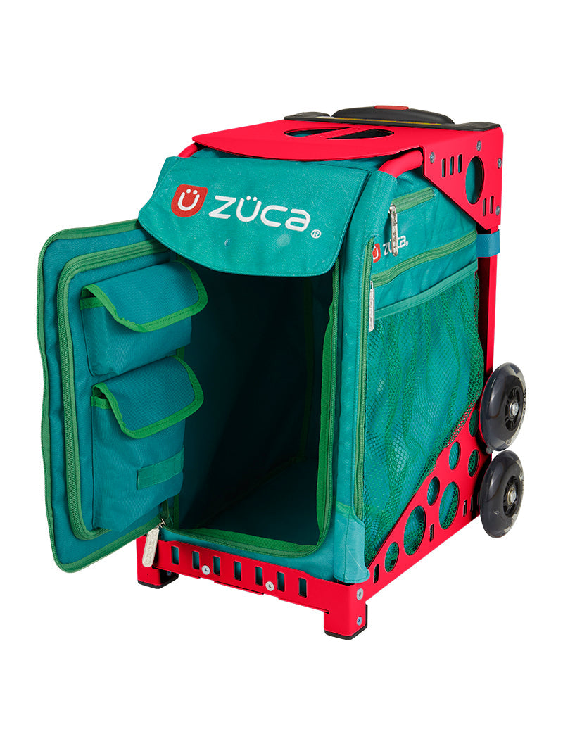 Froggy Friend Sport + Lunchbox - Red_frame_flashing_wheels
