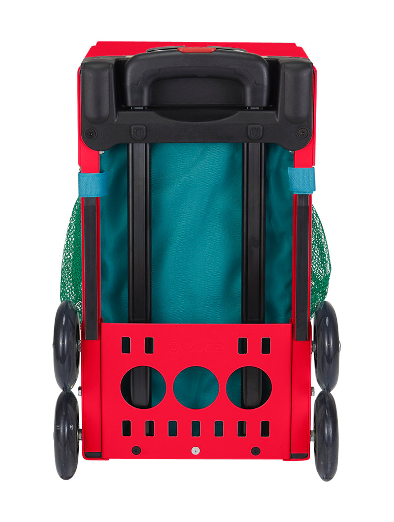 Froggy Friend Sport + Lunchbox - Red_frame_flashing_wheels
