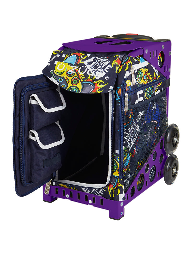 Game Time Sport + Lunchbox - Purple_frame_flashing_wheels