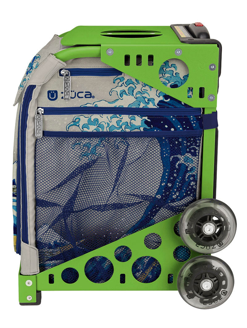 Great Wave Sport - Green_frame_flashing_wheels