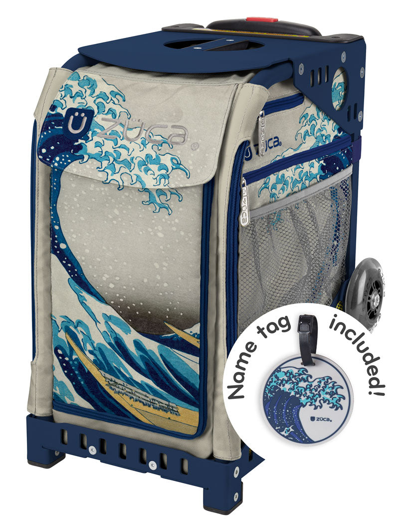 Great Wave Sport - Navy_frame_flashing_wheels