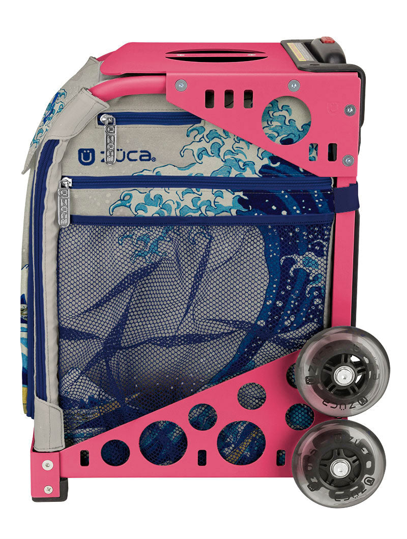 Great Wave Sport - Pink_frame_flashing_wheels