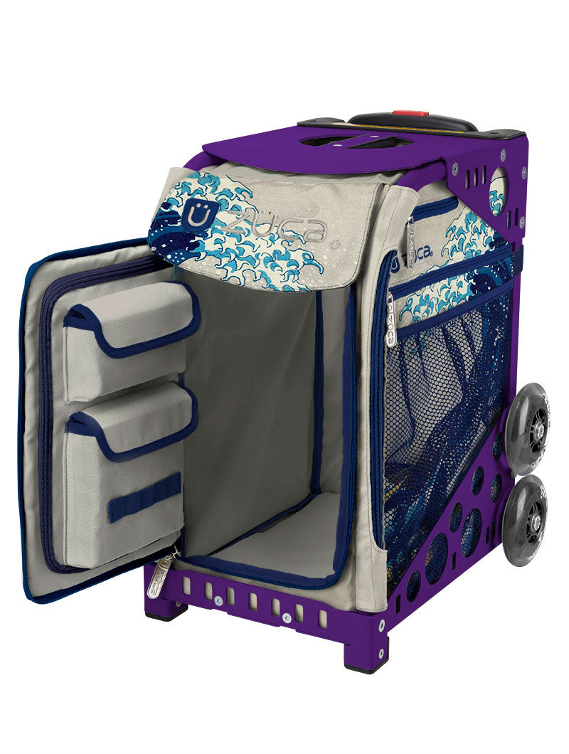 Great Wave Sport - Purple_frame_flashing_wheels
