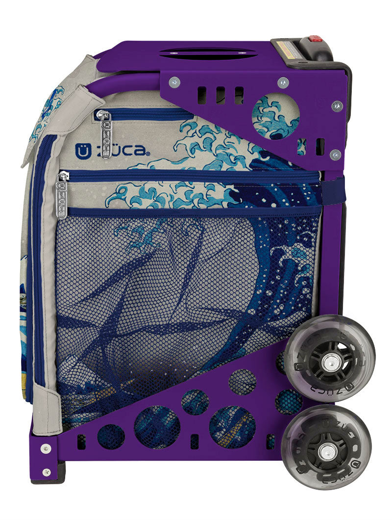 Great Wave Sport - Purple_frame_flashing_wheels