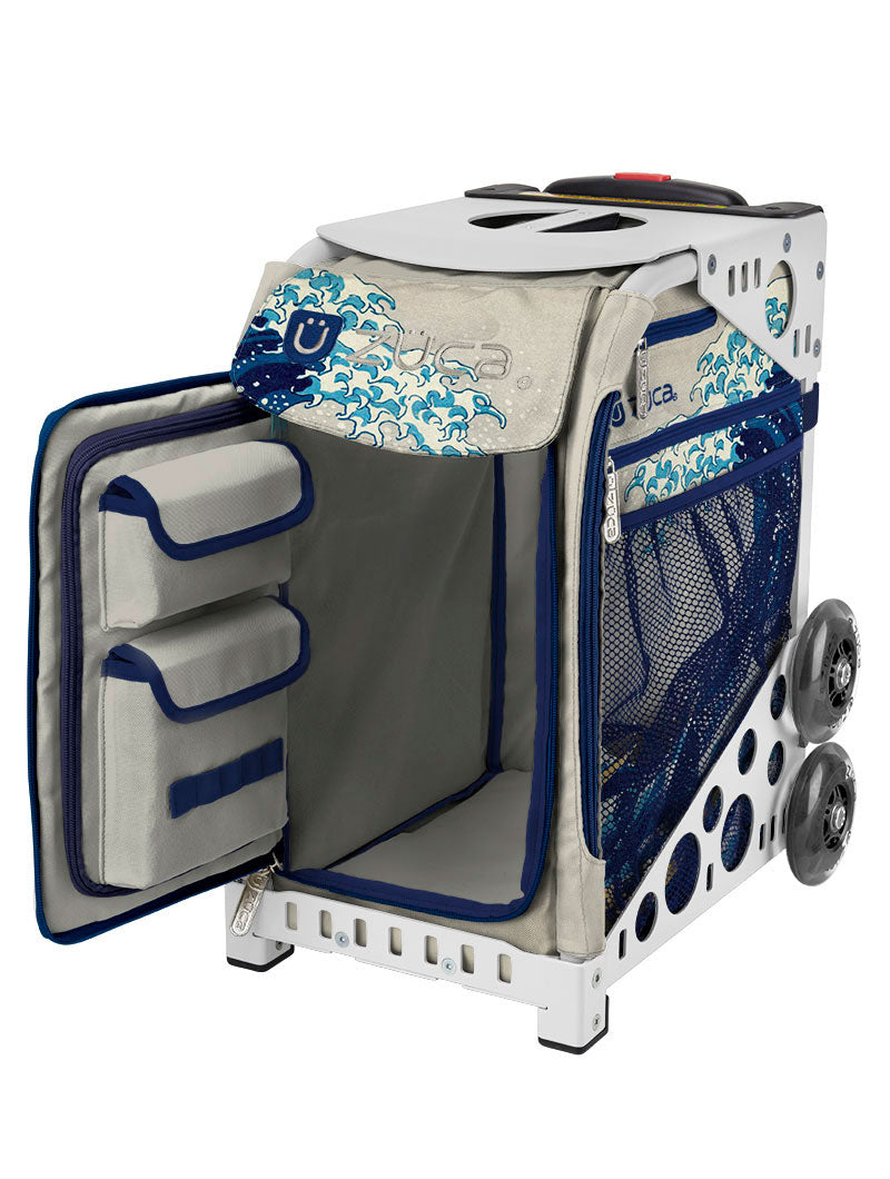 Great Wave Sport - White_frame_flashing_wheels