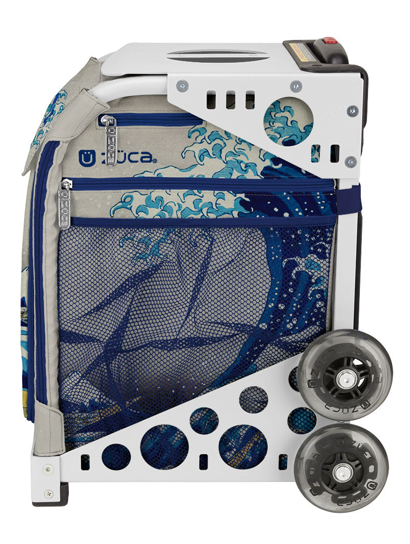Great Wave Sport - White_frame_flashing_wheels