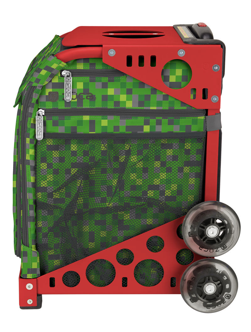 Green Screen Sport - Red_frame_flashing_wheels