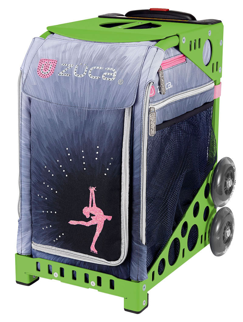 Ice Dreamz Lux Sport - Green_frame_flashing_wheels