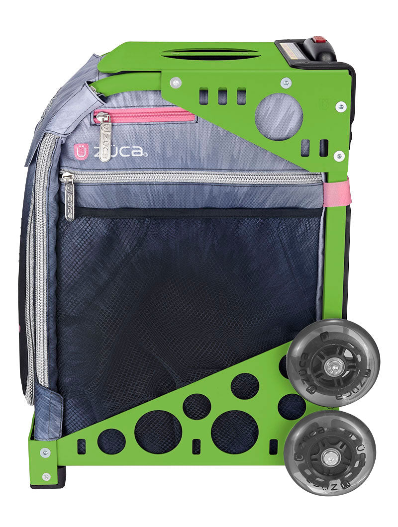 Ice Dreamz Lux Sport - Green_frame_flashing_wheels