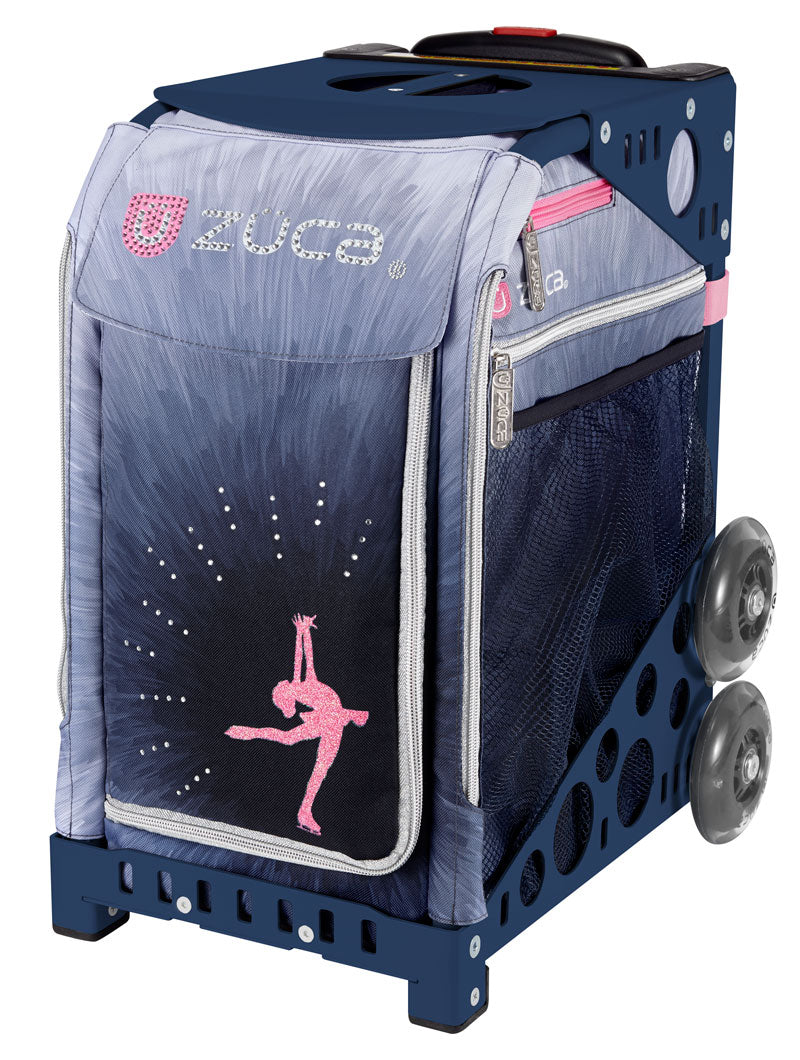 Ice Dreamz Lux Sport - Navy_frame_flashing_wheels