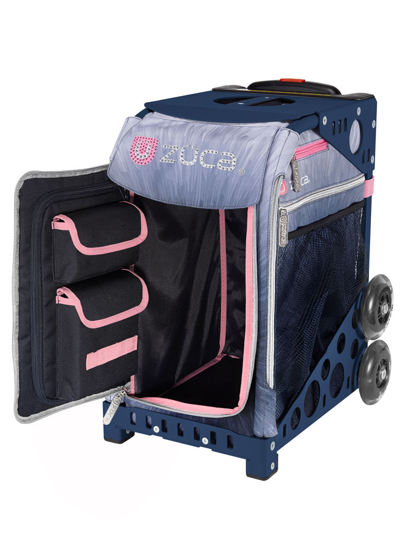 Ice Dreamz Lux Sport - Navy_frame_flashing_wheels