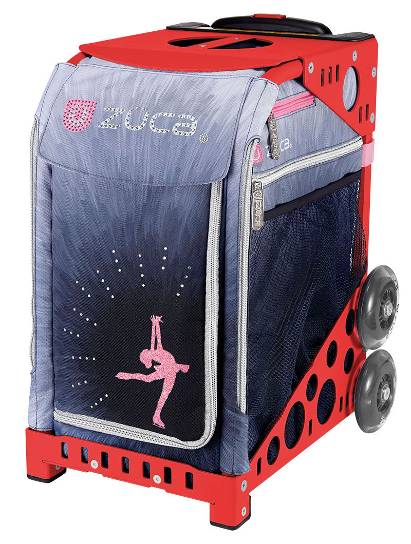 Ice Dreamz Lux Sport - Red_frame_flashing_wheels