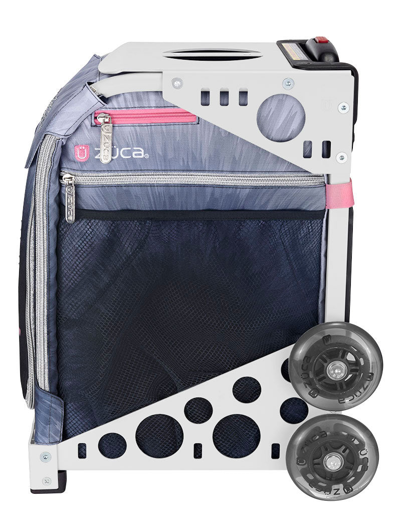 Ice Dreamz Lux Sport - White_frame_flashing_wheels