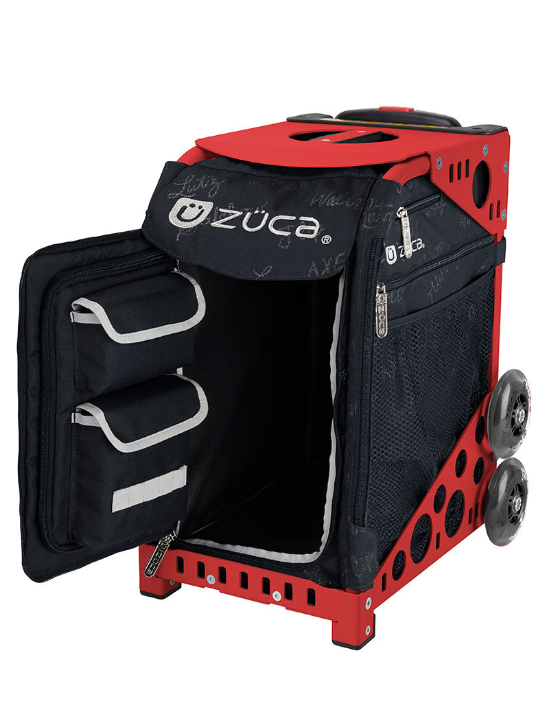 Ice Queen Sport - Red_frame_flashing_wheels