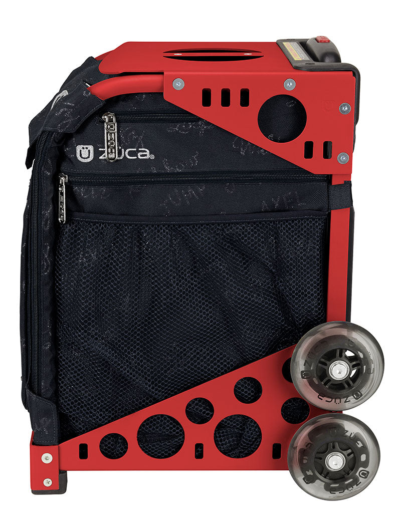 Ice Queen Sport - Red_frame_flashing_wheels