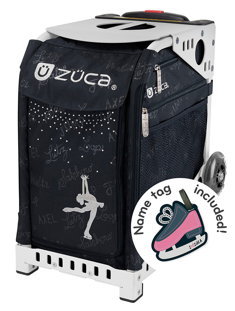 Ice Queen Sport - White_frame_flashing_wheels