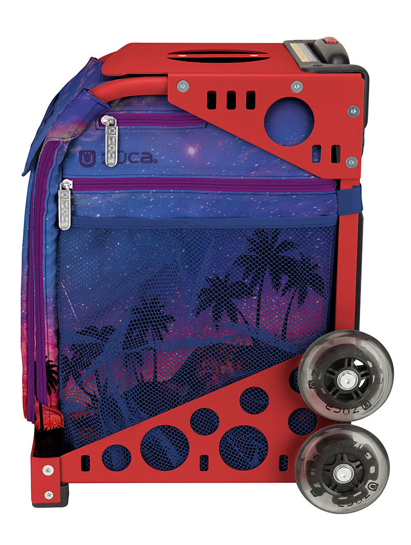 Island Life Sport - Red_frame_flashing_wheels