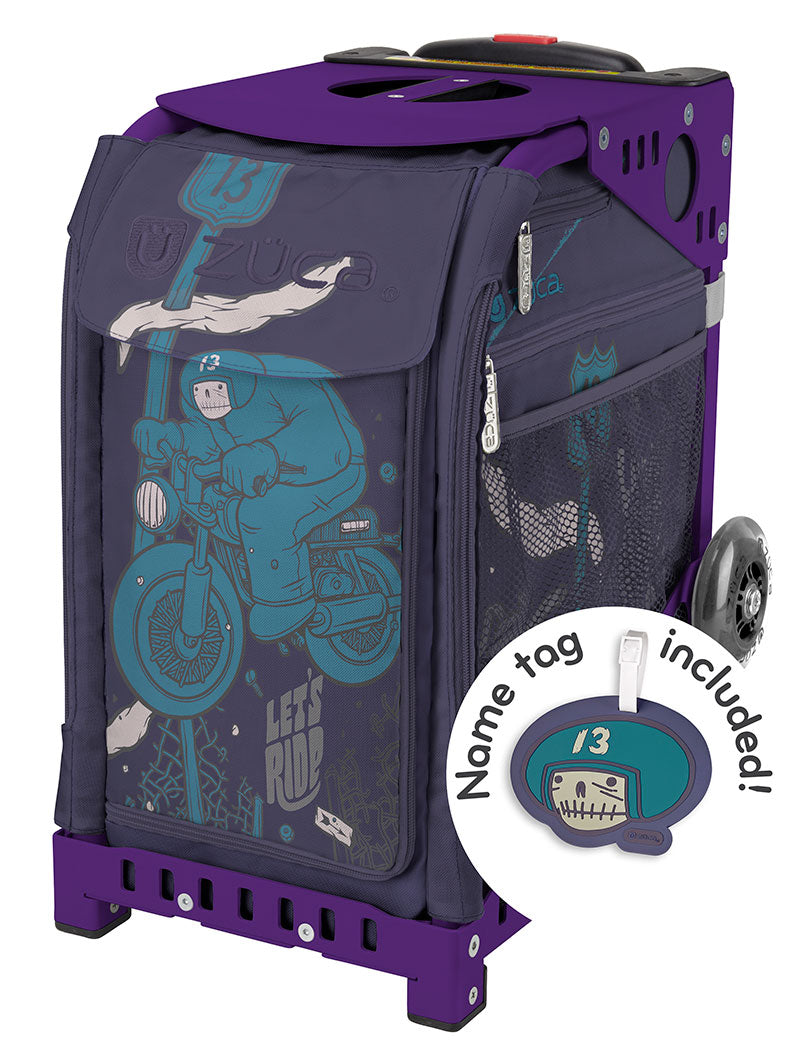 Let's Ride Sport - Purple_frame_flashing_wheels