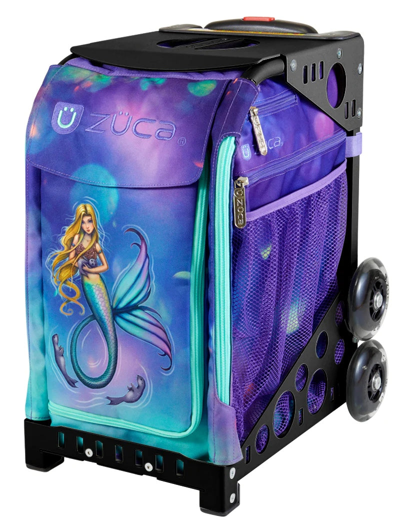Mermaid Magic Sport + Lunchbox - Black_frame_non-flashing_wheels
