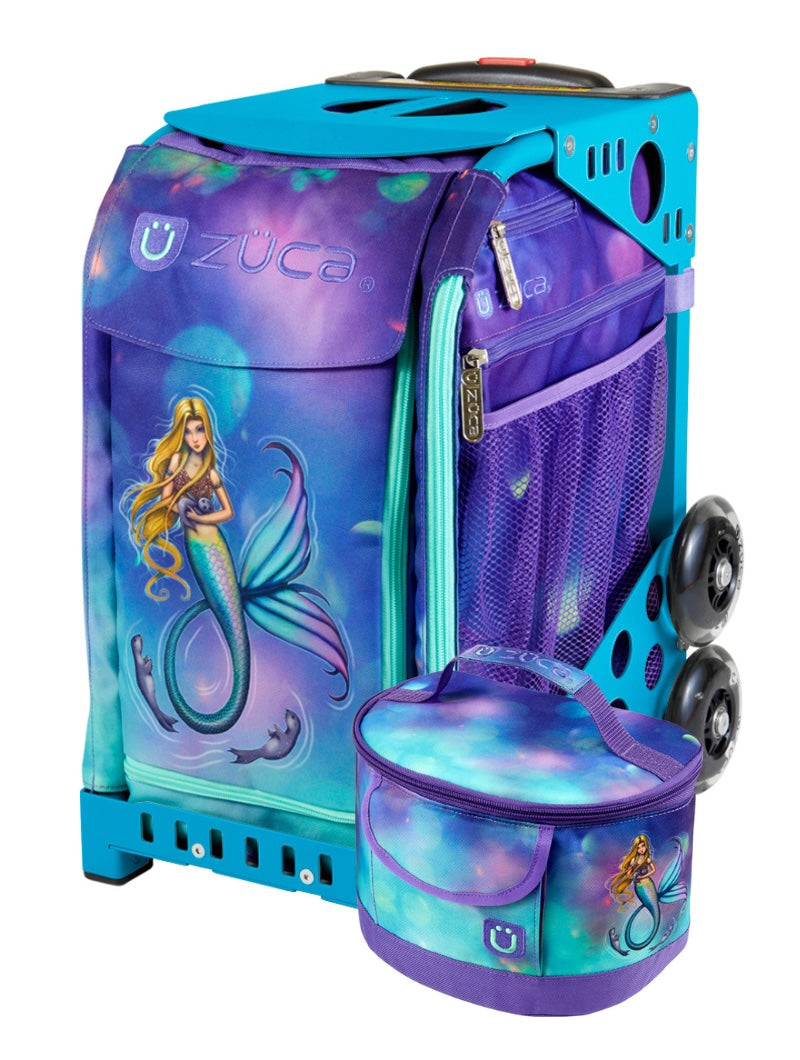 Mermaid Magic Sport + Lunchbox - Blue_frame_flashing_wheels