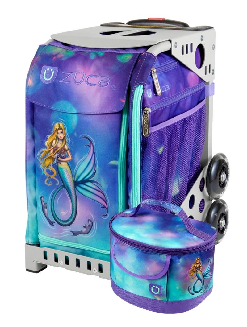 Mermaid Magic Sport + Lunchbox - Gray_frame_flashing_wheels